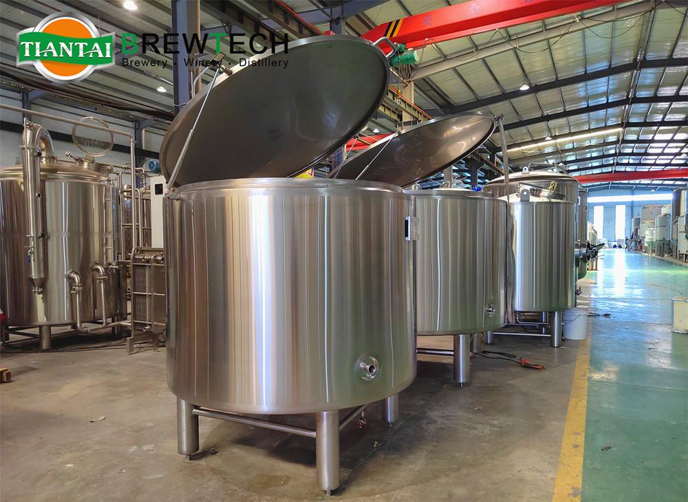 Set Up kombucha brewery: Tiantai 1500L 